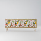 COCOA FRUITS 3-Door TV Stand in Oak Effect