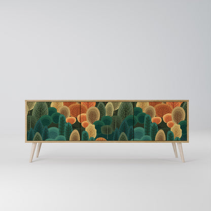 AUTUMN KALEIDOSCOPE Mueble de TV de 3 Puertas