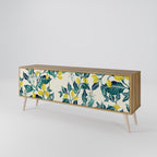 LEMON TREE 3-Door TV Stand in Oak Effect