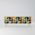 WEIGHTLESS HOURS Mueble de TV de 3 Puertas en Efecto Roble