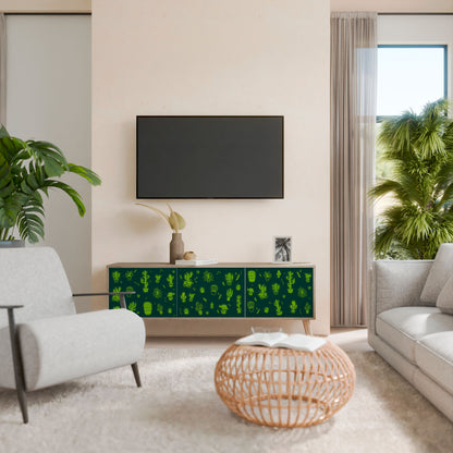 DESERT GREEN Mueble de TV de 3 Puertas