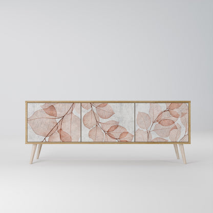 AUTUMN FRAGILITY Mueble de TV de 3 Puertas