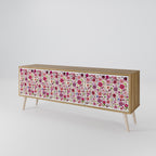 PETAL GARDEN Mueble de TV de 3 Puertas