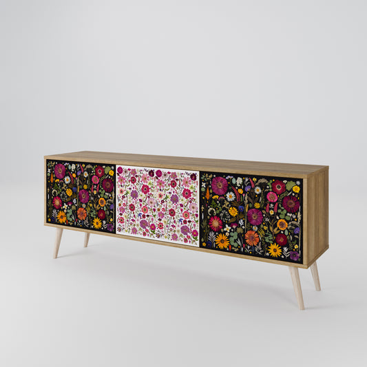 DAYNITE GARDEN Mueble de TV de 3 Puertas