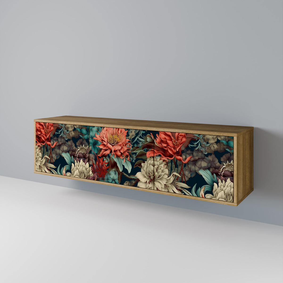 SPROUTING GRACE Mueble de TV de 3 Puertas