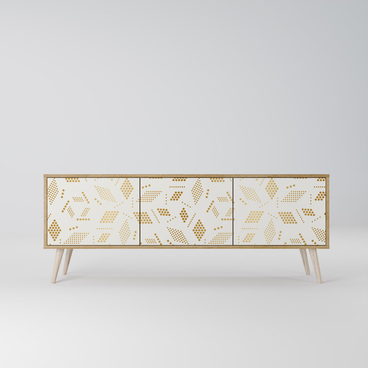 SPOTTED DAZE Mueble de TV de 3 Puertas