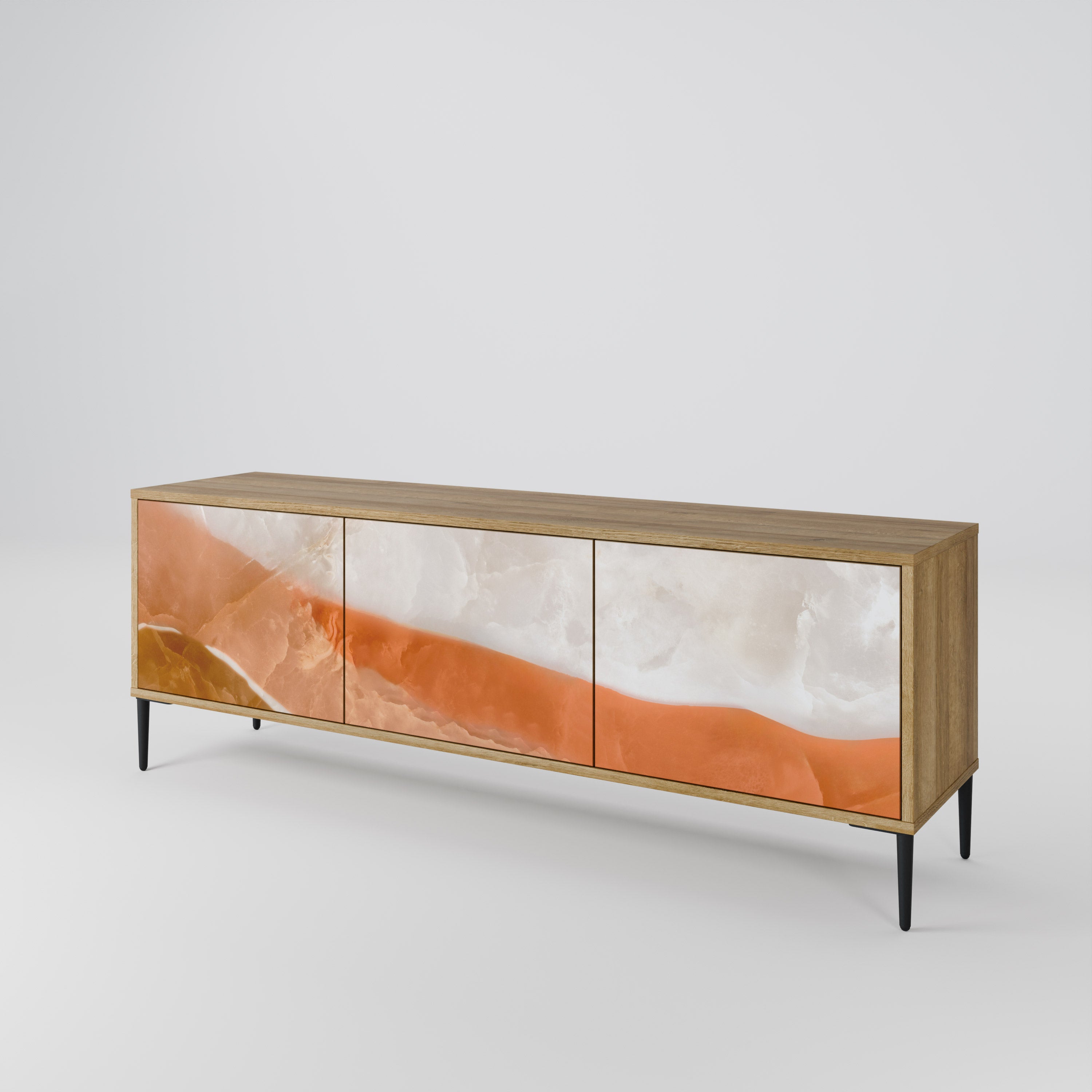 SANDHILLS SPLENDOUR Mueble de TV de 3 Puertas