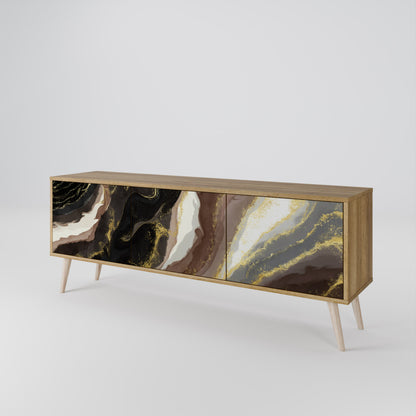 GOLD DUST 3-Door TV Cabinet