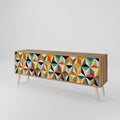 TESSELATE TREASURES 3-Door TV Cabinet
