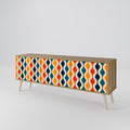 COLORFUL NOSTALGIA 3-Door TV Cabinet