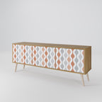HAZY NOSTALGIA 3-Door TV Cabinet