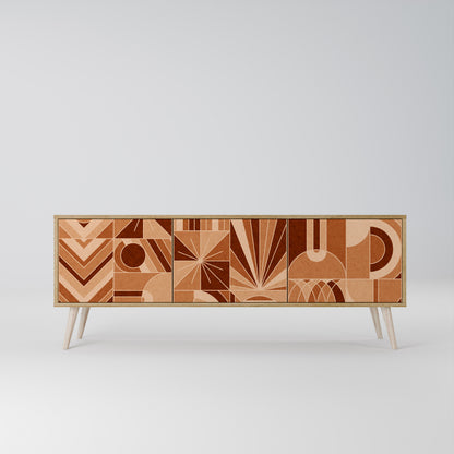 PRISM MOSAIC Mueble de TV de 3 Puertas