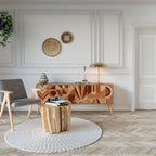 PRISM MOSAIC 3-Door TV Stand in Oak Effect