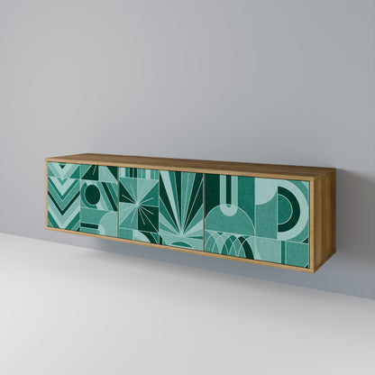 HARMONIC GRID Mueble de TV de 3 Puertas