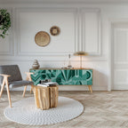 HARMONIC GRID 3-Door TV Stand in Oak Effect