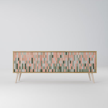 BUILDING THE FUTURE Mueble de TV de 3 Puertas