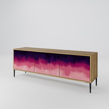 AURORA BOREALIS Mueble de TV de 3 Puertas