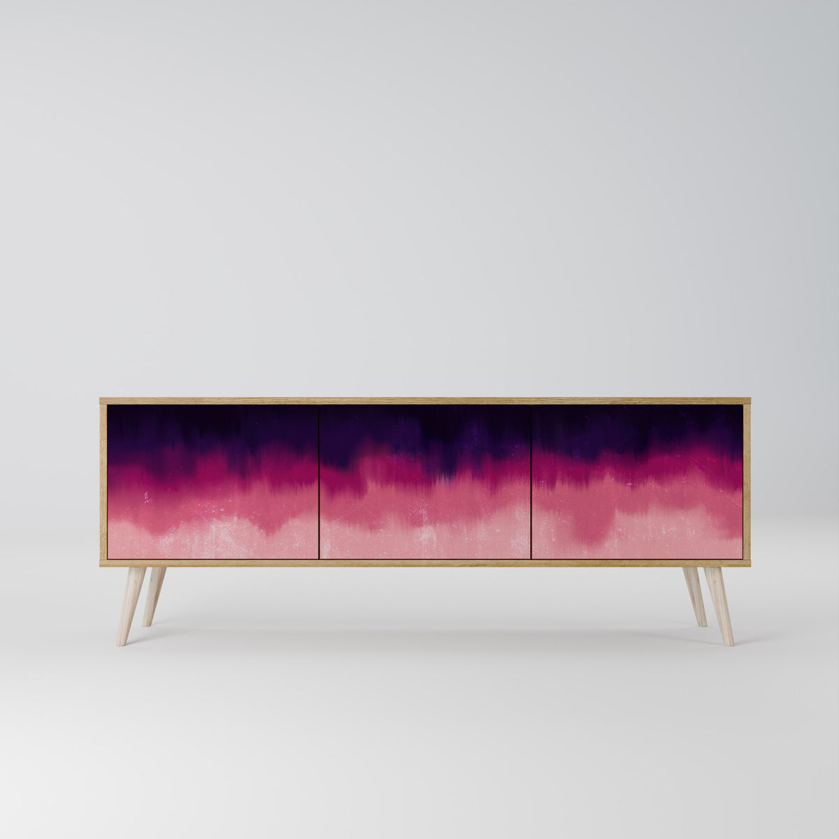 AURORA BOREALIS Mueble de TV de 3 Puertas