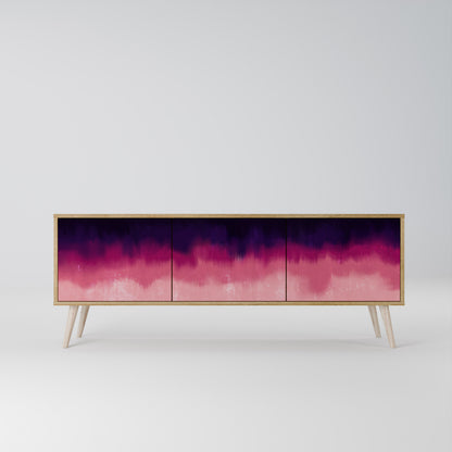 AURORA BOREALIS Mueble de TV de 3 Puertas
