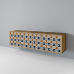 REFLECTION RANGE 3-Door TV Stand in Oak Effect