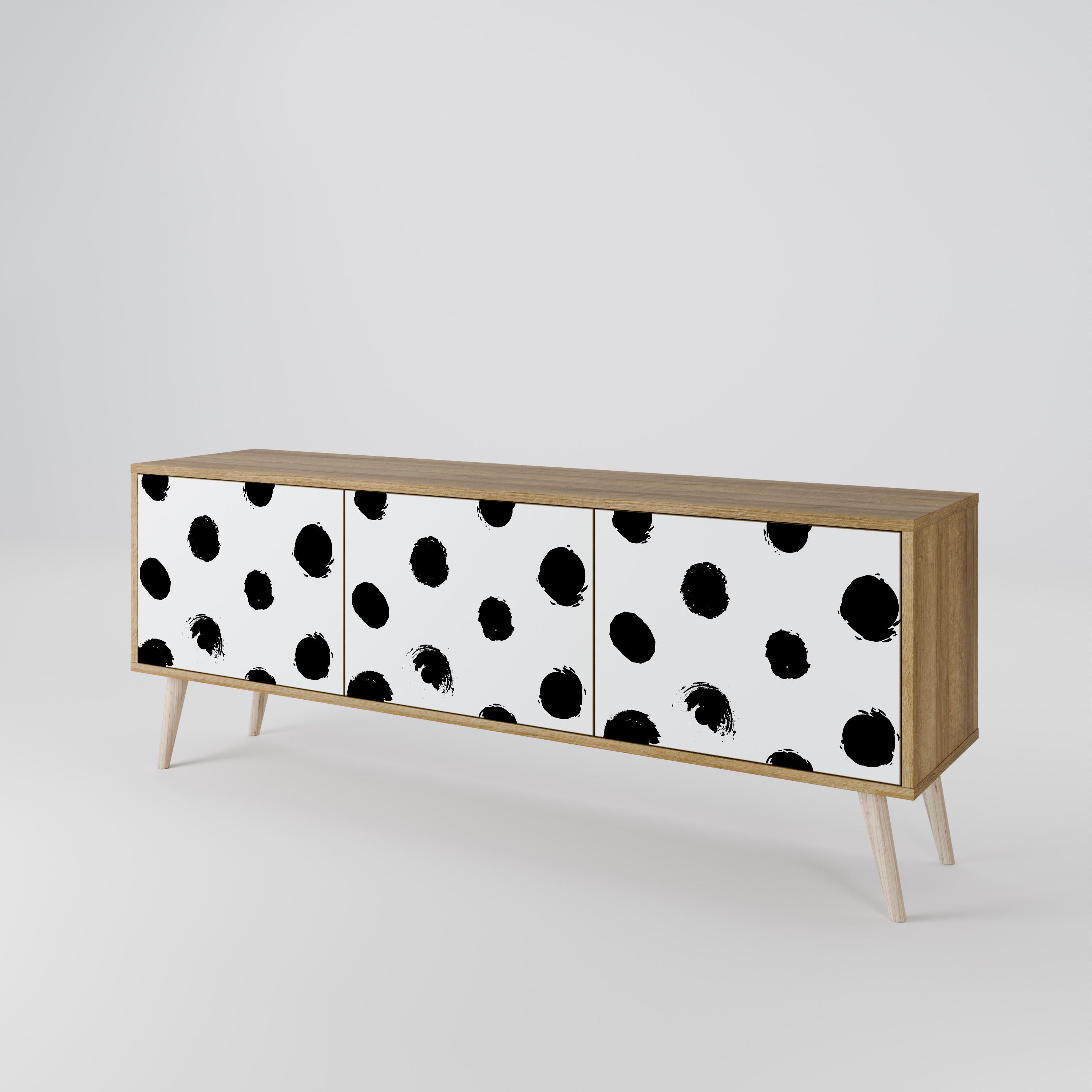 SLIPPING MINUTES Mueble de TV de 3 Puertas