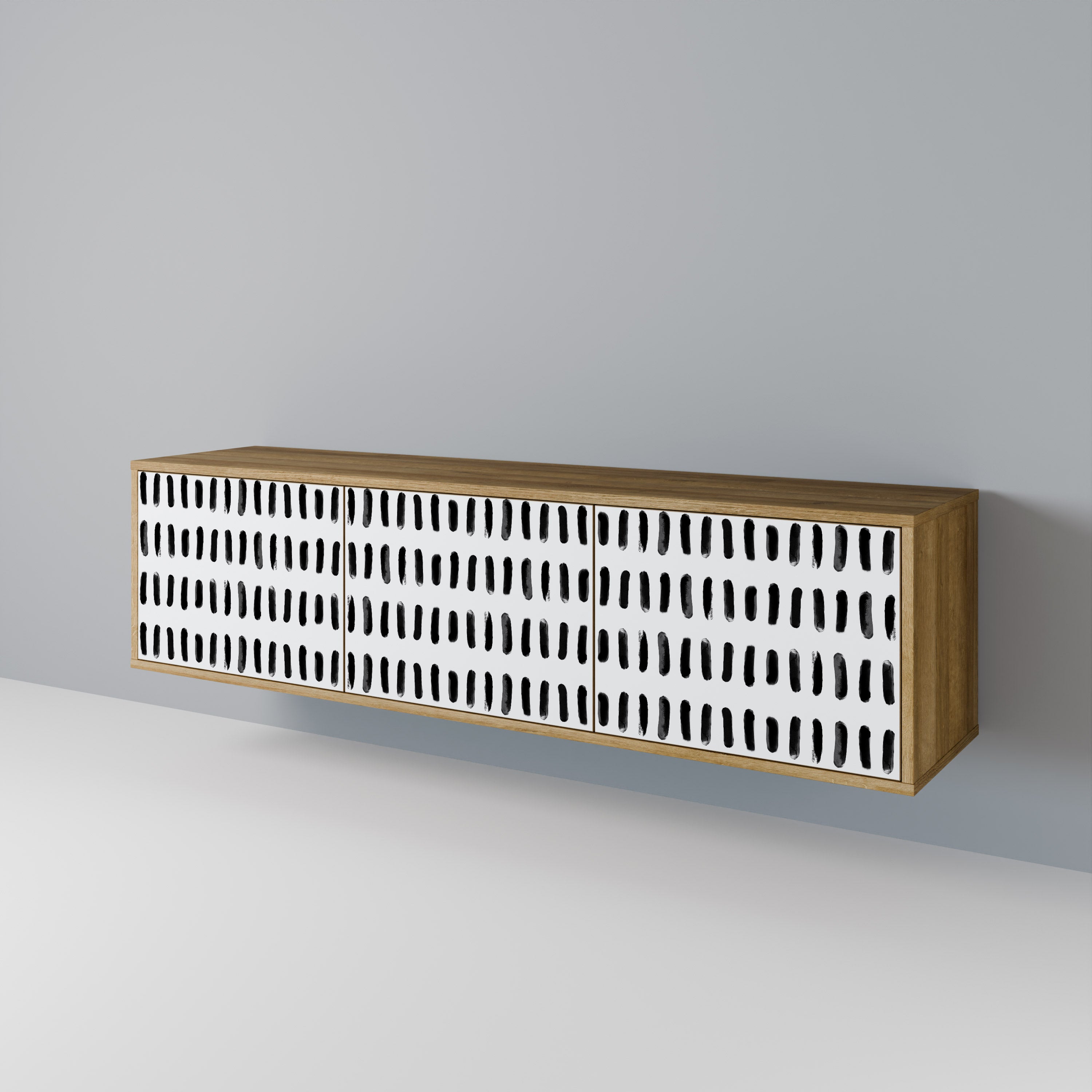NIGHTY MELODIES Mueble de TV de 3 Puertas