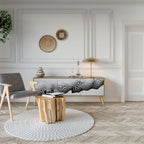 MONOCHROME MIRAGE 3-Door TV Stand in Oak Effect