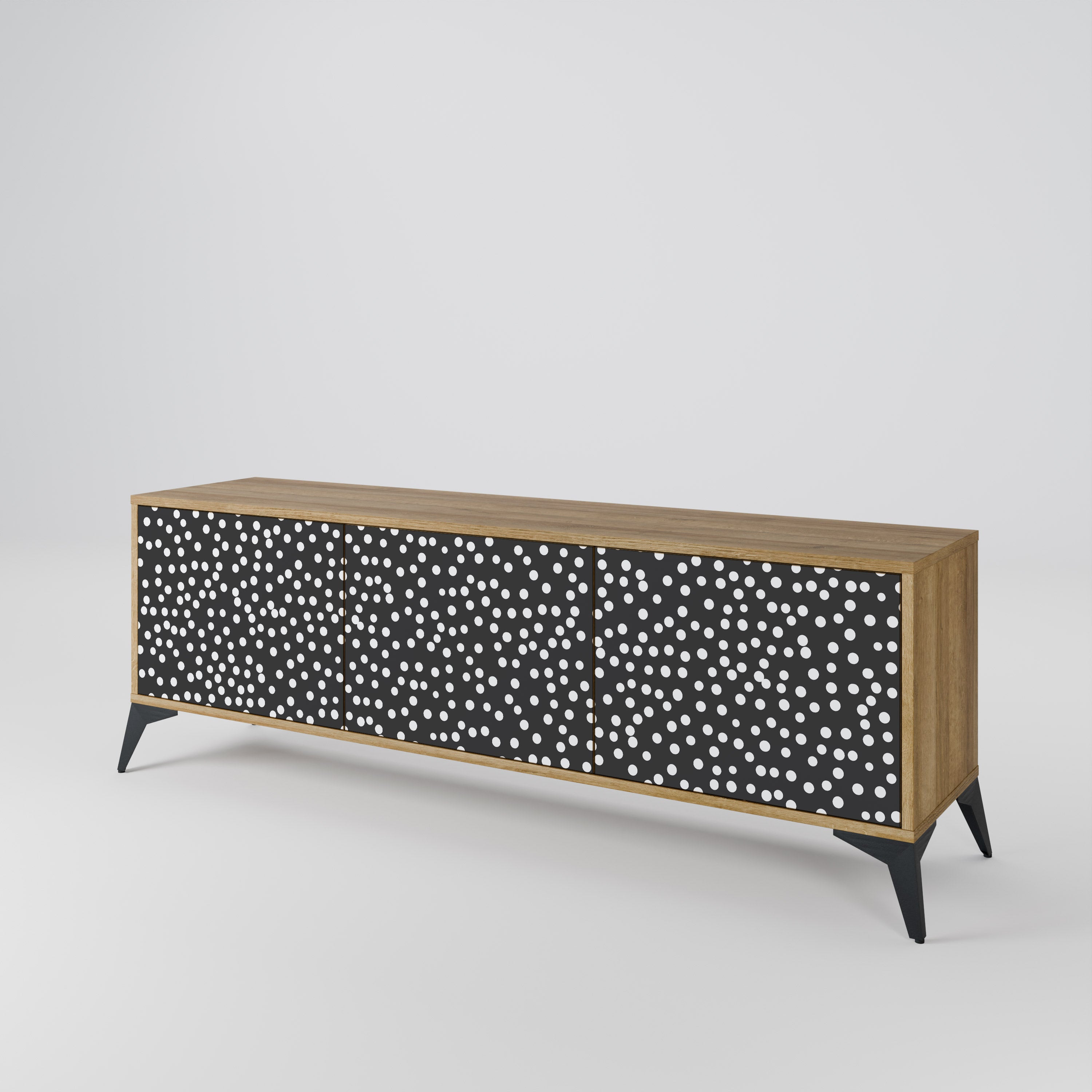 BLINDING LIGHTS Mueble de TV de 3 Puertas