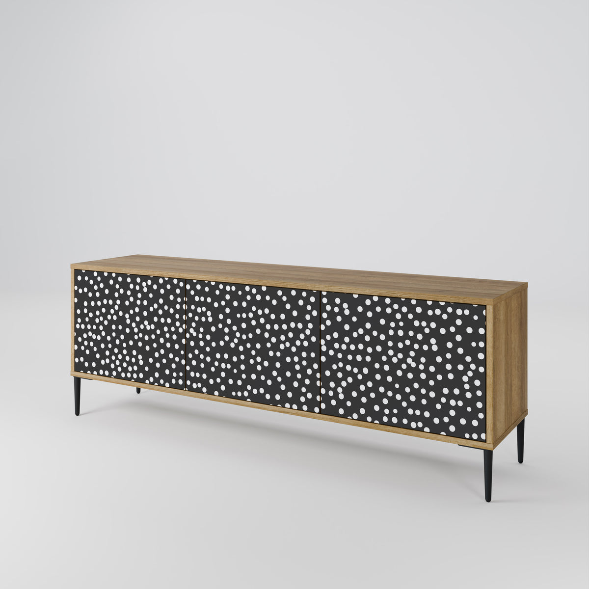 BLINDING LIGHTS Mueble de TV de 3 Puertas