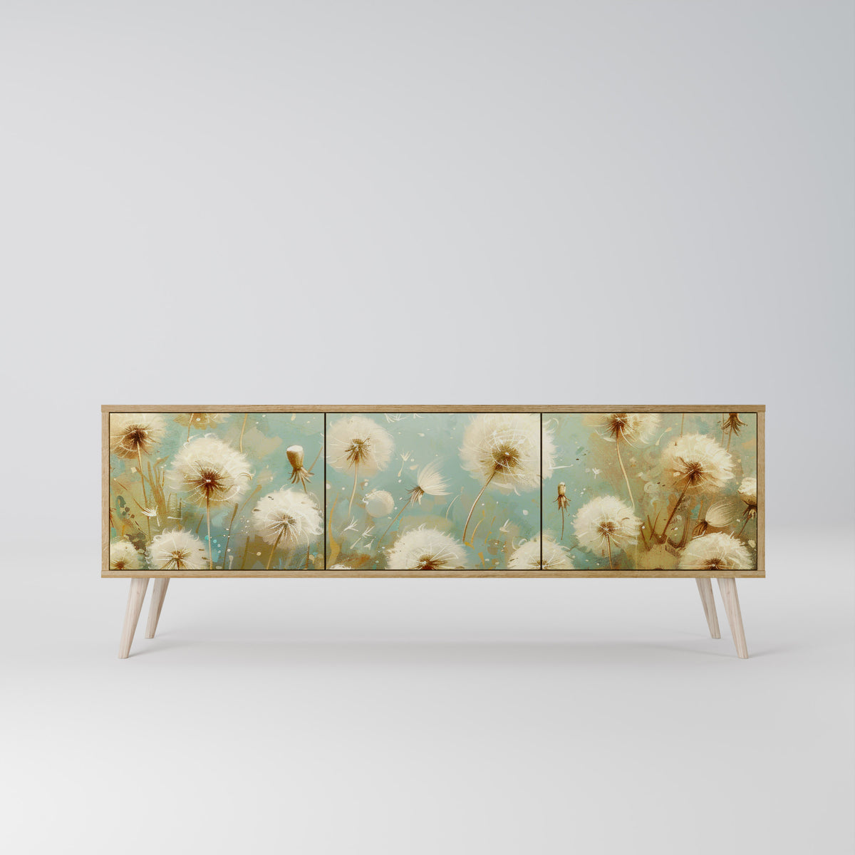 DREAMY MEADOW Mueble de TV de 3 Puertas