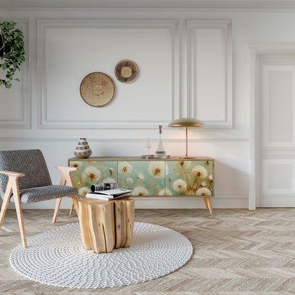 DREAMY MEADOW Mueble de TV de 3 Puertas