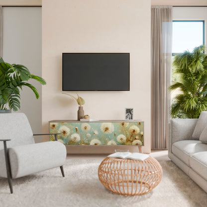 DREAMY MEADOW Mueble de TV de 3 Puertas