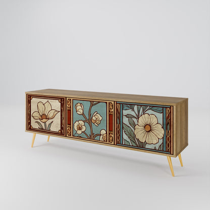 TIMELESS FLORA Mueble de TV de 3 Puertas