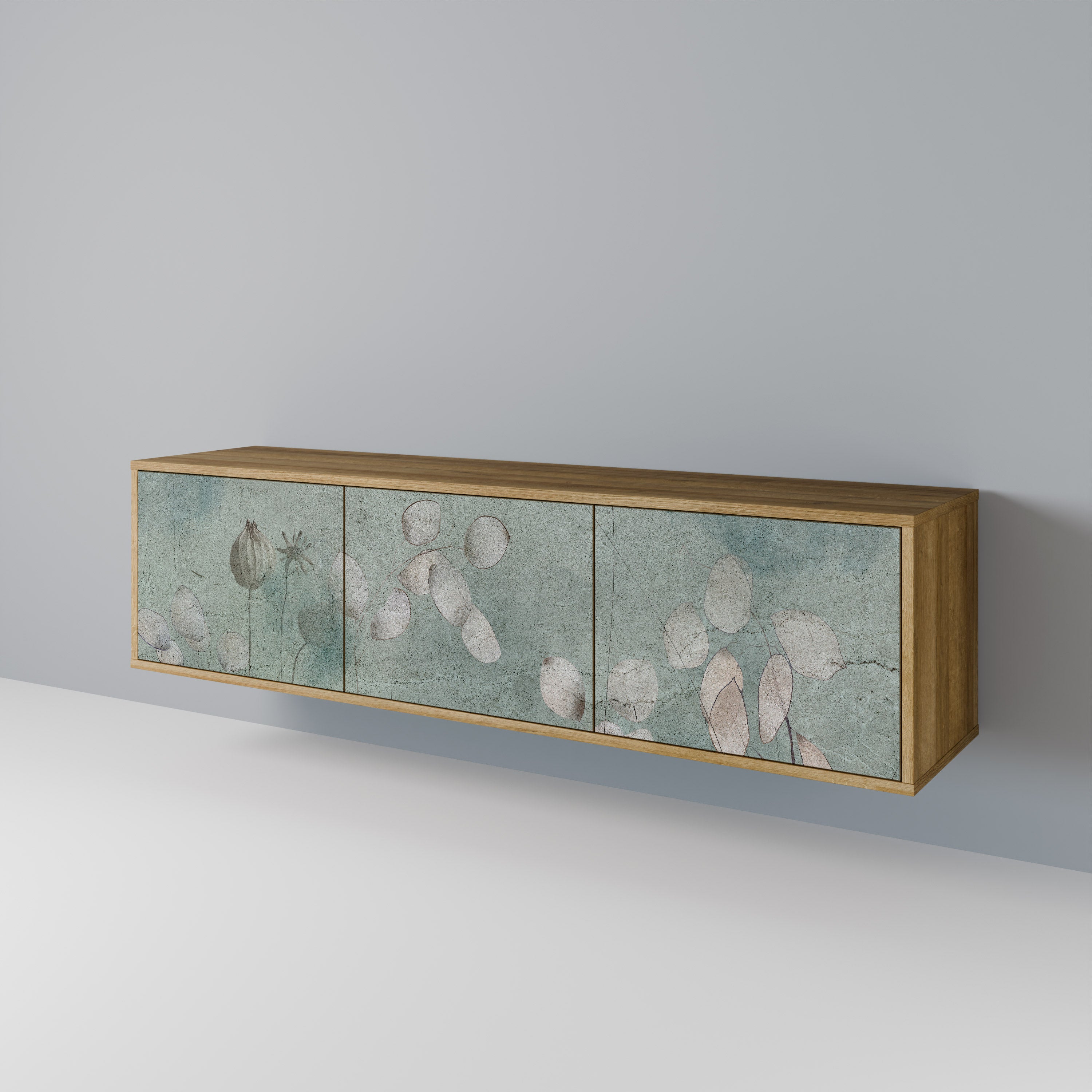 NIGHT LADY Mueble de TV de 3 Puertas