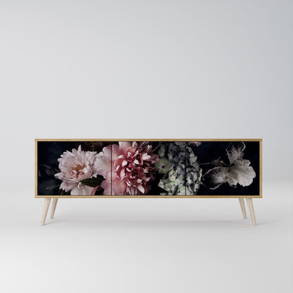 PURE BLOSSOM Mueble de TV de 3 Puertas