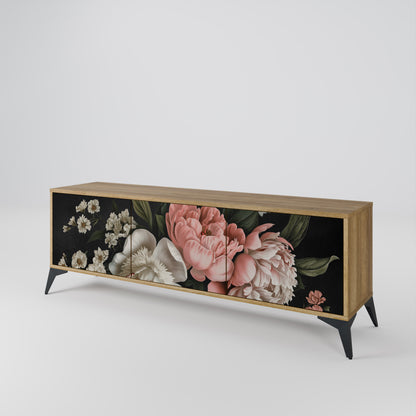 LUSH ELEGANCE Mueble de TV de 3 Puertas