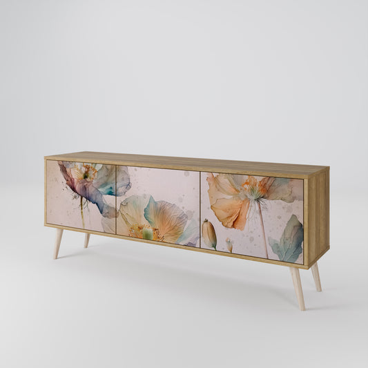 SOFTEN POPPY Mueble de TV de 3 Puertas