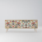 ORGANIC FOLKLORE 3-Door TV Stand in Oak Effect