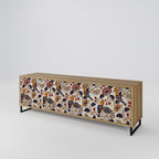 EMINENT HOOPOE 3-Door TV Stand in Oak Effect