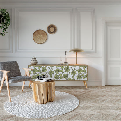 SEEDLING SONGBIRD Mueble de TV de 3 Puertas