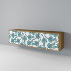 WATERSPOUT SONGIBIRD 3-Door TV Stand in Oak Effect