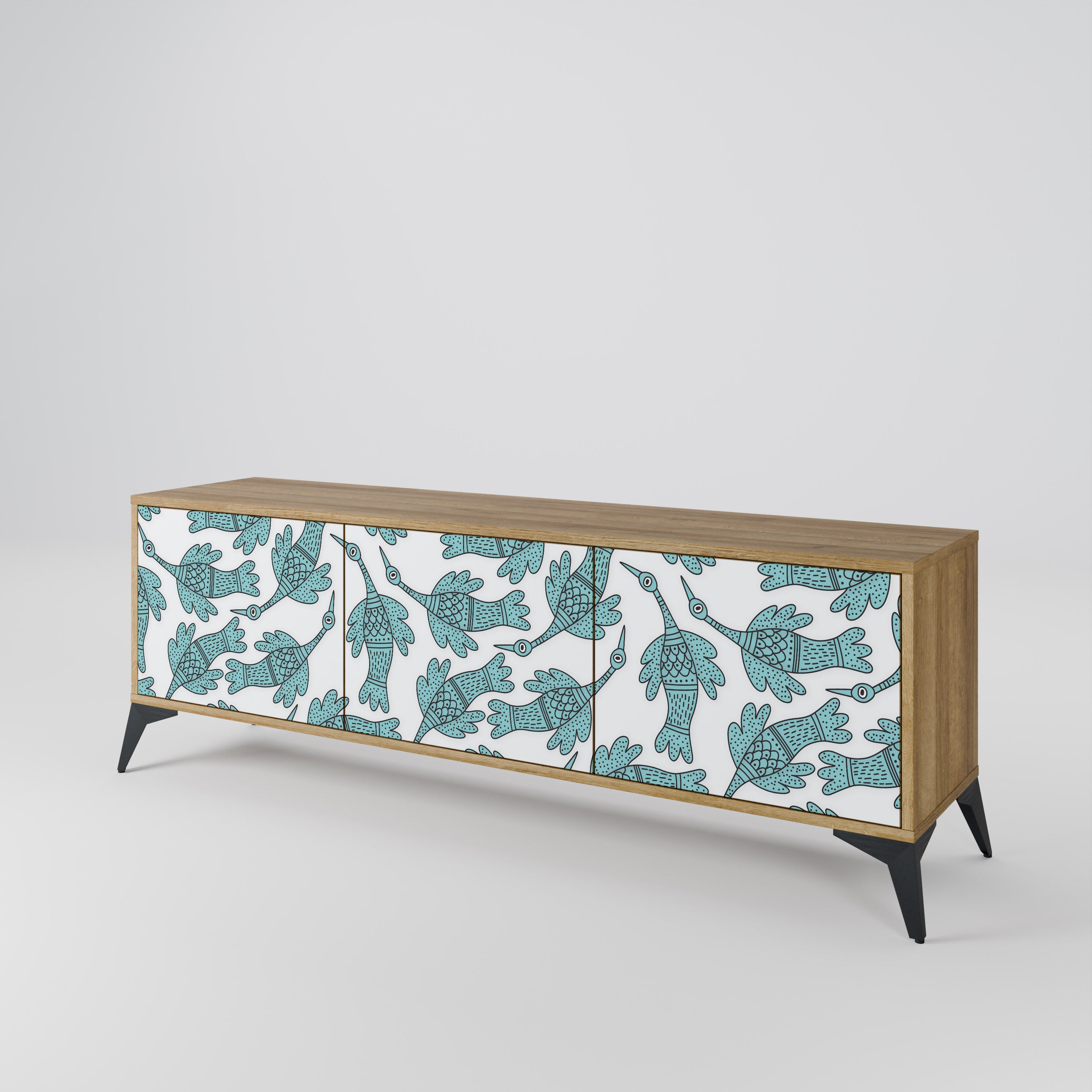 WATERSPOUT SONGIBIRD Mueble de TV de 3 Puertas