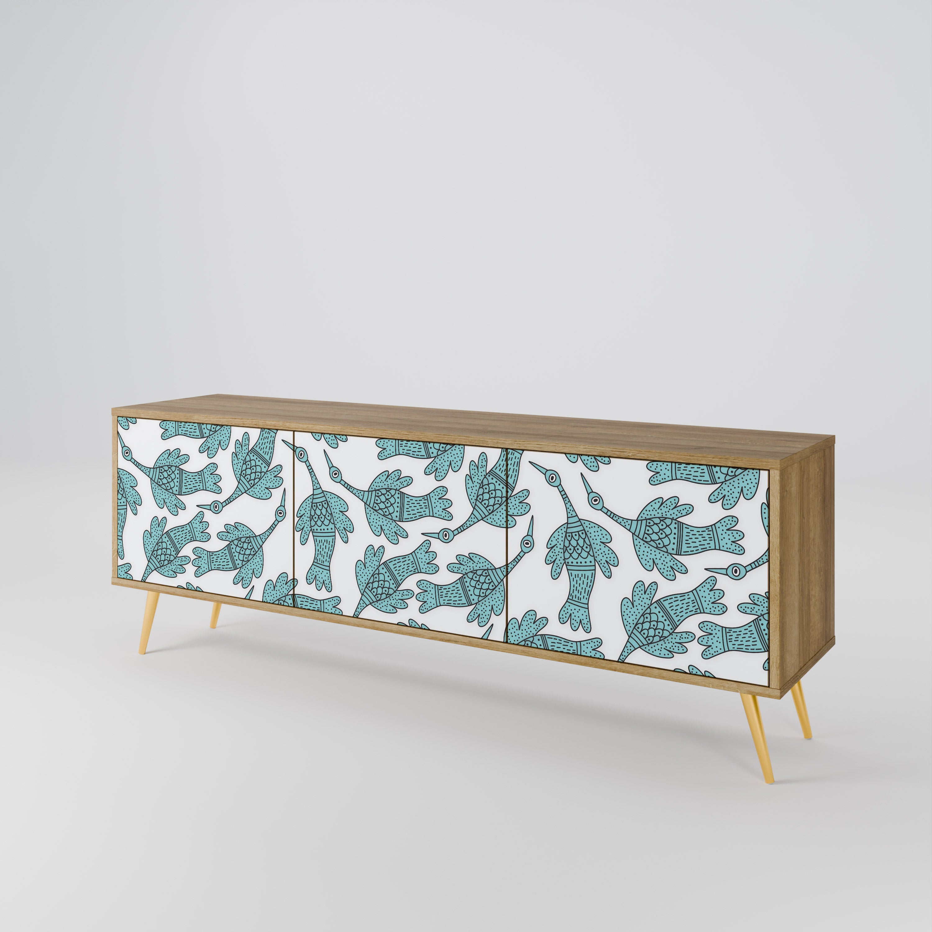 WATERSPOUT SONGIBIRD Mueble de TV de 3 Puertas