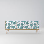 WATERSPOUT SONGIBIRD 3-Door TV Stand in Oak Effect