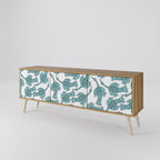 WATERSPOUT SONGIBIRD 3-Door TV Stand in Oak Effect