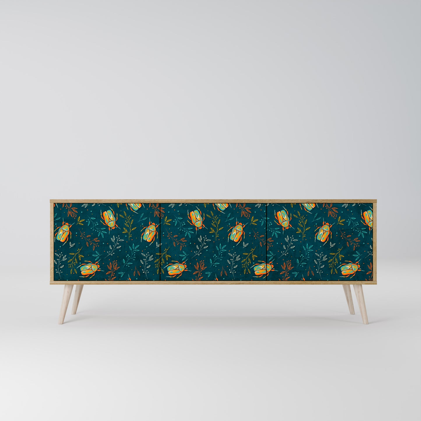 AUTUMN INSECTS Mueble de TV de 3 Puertas