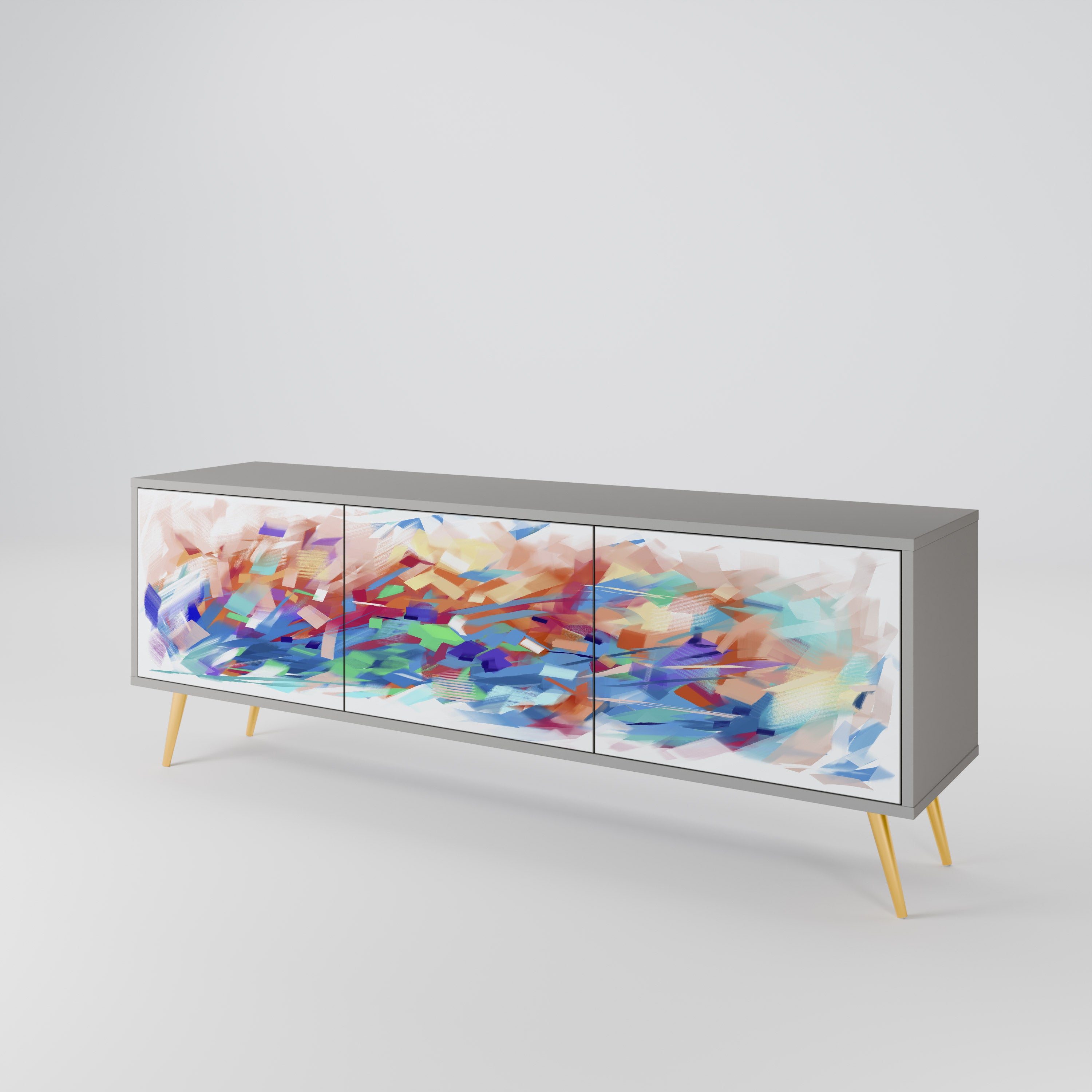FINESSE MASH-UP Mueble de TV de 3 Puertas