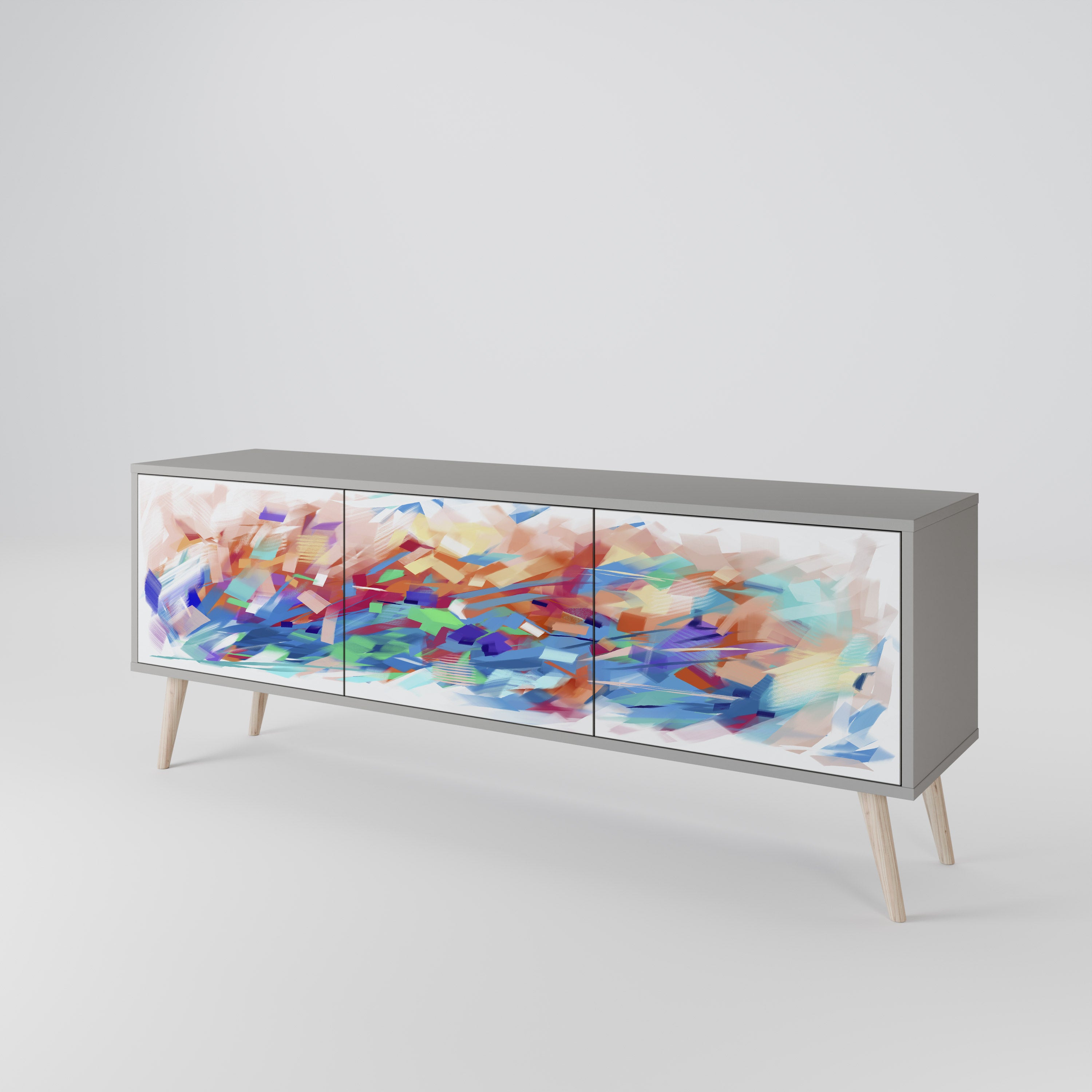 FINESSE MASH-UP Mueble de TV de 3 Puertas