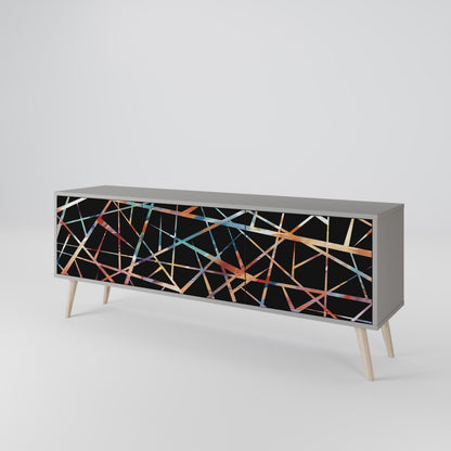 POLYGON VERVE Mueble de TV de 3 Puertas