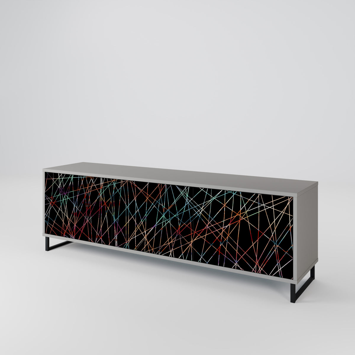 LUMINOUS SNARE Mueble de TV de 3 Puertas
